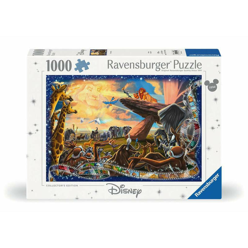 Ravensburger puzzle disney ediciÓn coleccionista – el rey leÓn 1000 piezas 12000321