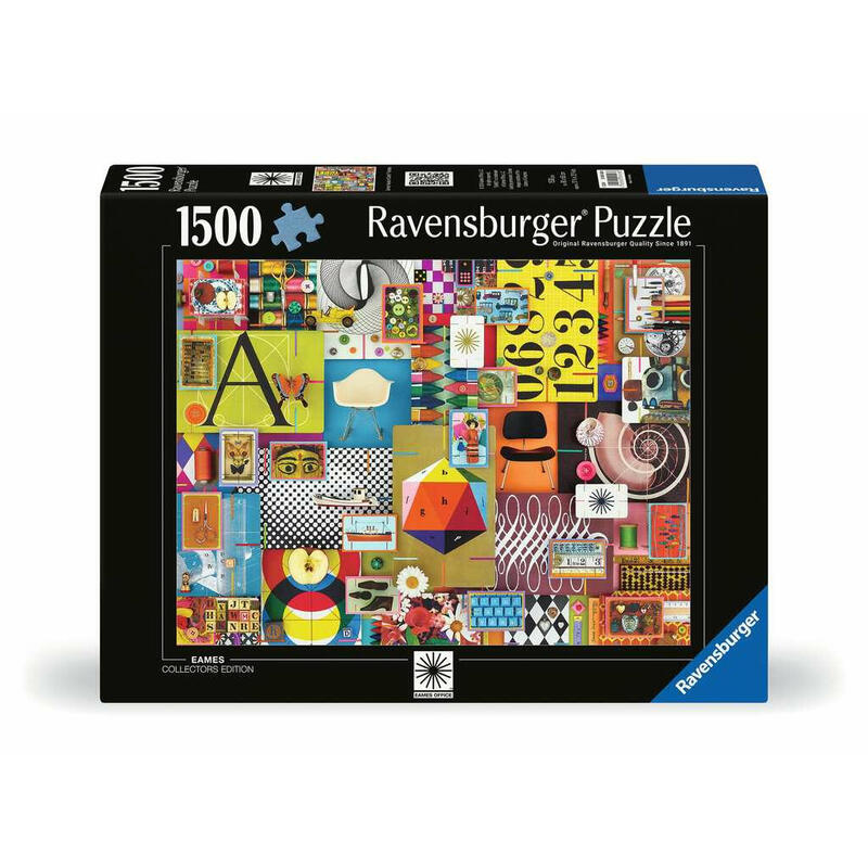 Ravensburger puzzle eames ediciÓn coleccionista – house of cards 1500 piezas 12000428