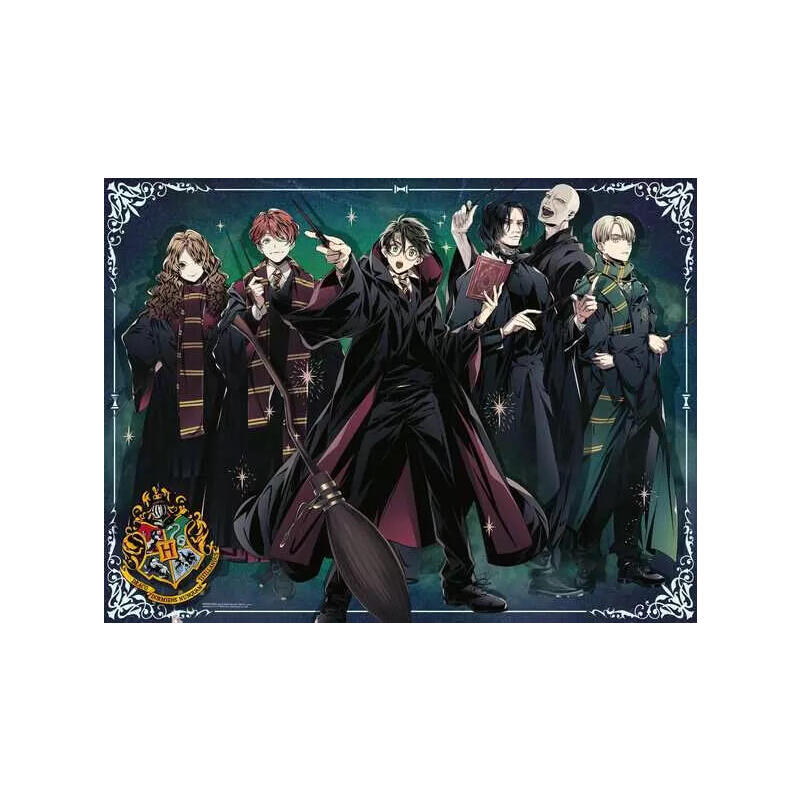 Ravensburger puzzle gryffindor vs slytherin 1500 piezas 12001222