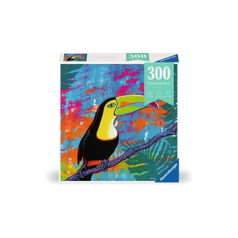 Ravensburger puzzle moments – tucÁn mÁgico 12000771 300 piezas 12000771