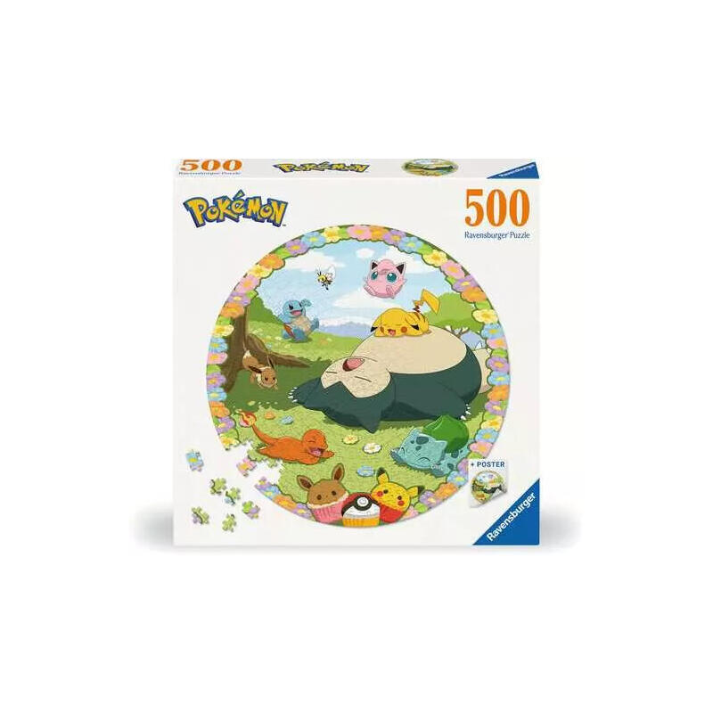 Ravensburger puzzle pokÉmons floridos 500 piezas 12001131