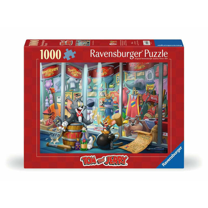Ravensburger puzzle salÓn de la fama de tom & jerry 1000 piezas 12000408