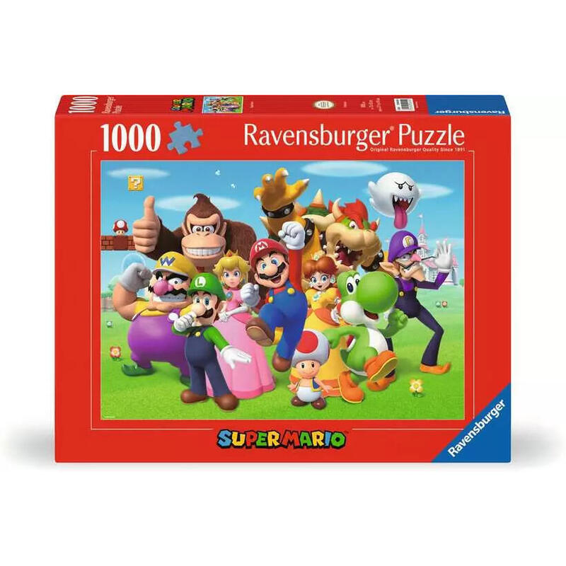 Ravensburger puzzle super mario 1000 piezas 12000455