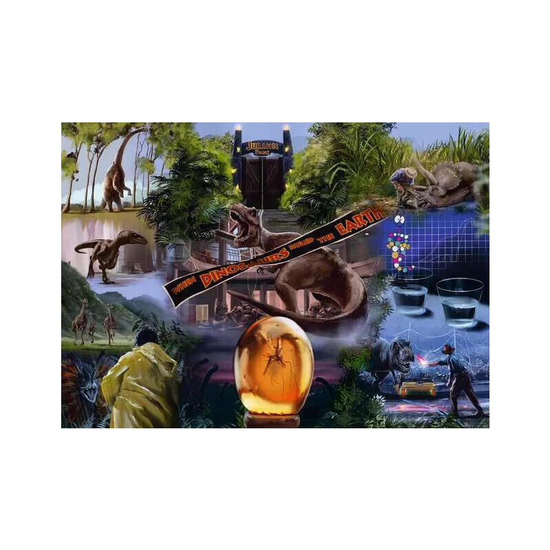 Ravensburger puzzle universal vault movie collection – parque jurÁsico 1000 piezas 12000187