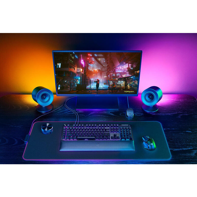 Razer nommo v2 pro, altavoces (negro, usb, bluetooth)