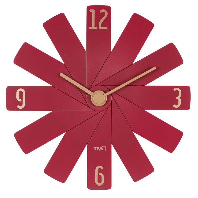 Reloj de pared tfa dostmann design clock in the box, 60.3020.05