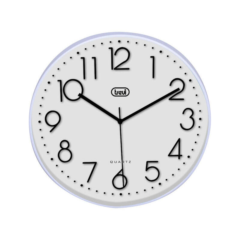 Reloj de pared trevi om 3508 s blanco