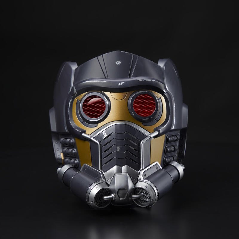 Replica hasbro 1:1 marvel legends infinty saga casco electronico star lord