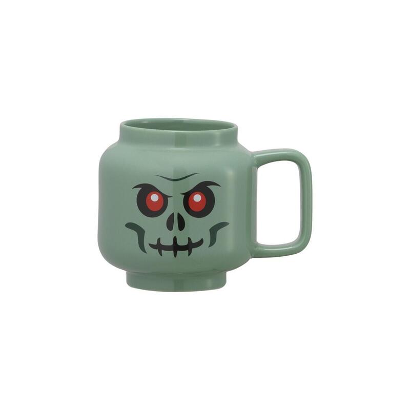 Room copenhagen taza de cerÁmica lego green skeleton, grande, gris-verde 41460808