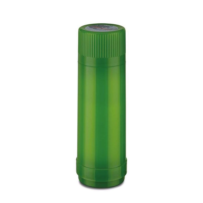 Rotpunkt glass thermos capacity. 0.750 l, glossy absinth (green)