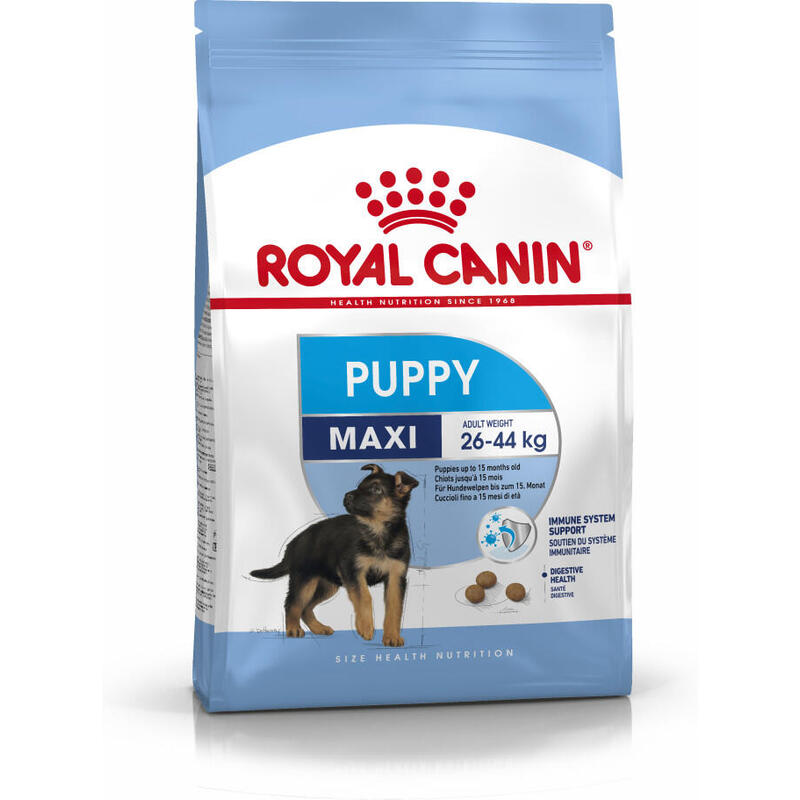 Royal canin maxi puppy cachorro aves, arroz 4 kg