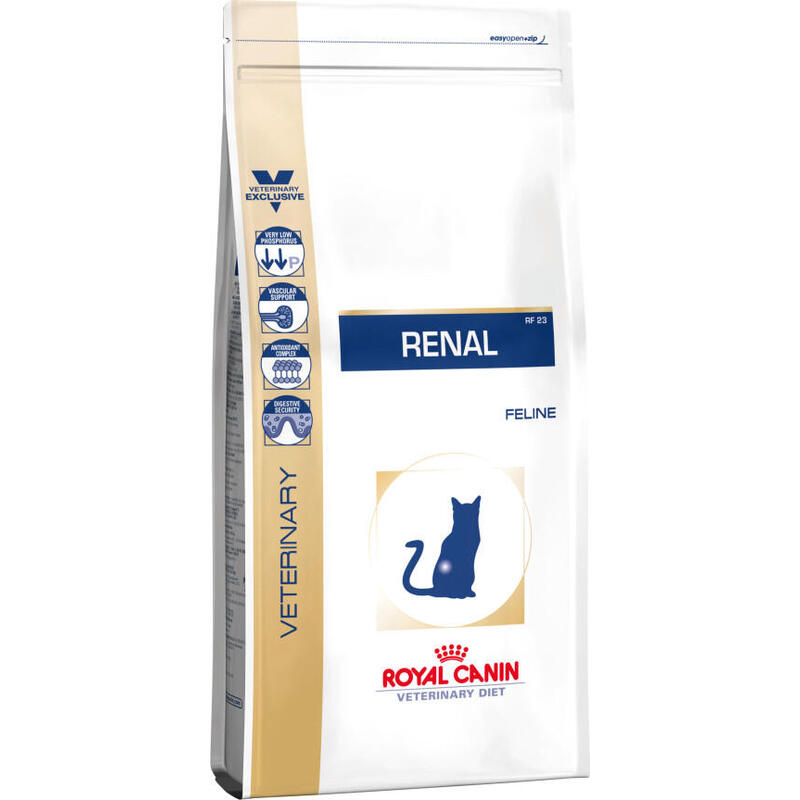 Royal canin renal alimento seco para gatos 2 kg adult