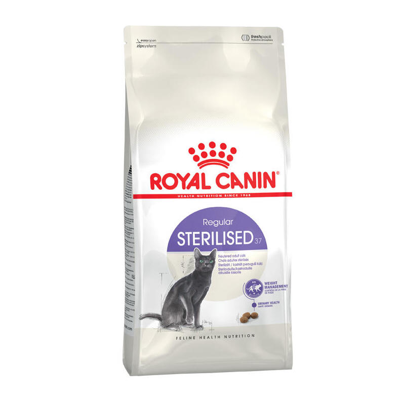 Royal canin sterilised 37 cats dry food adult poultry 400 g