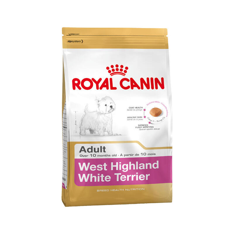 Royal canin west highland white terrier adult adulto maÍz, aves 3 kg