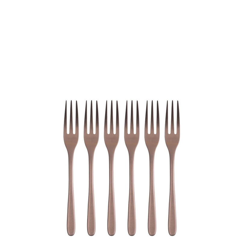Sambonet taste pvd 6 cake fork set