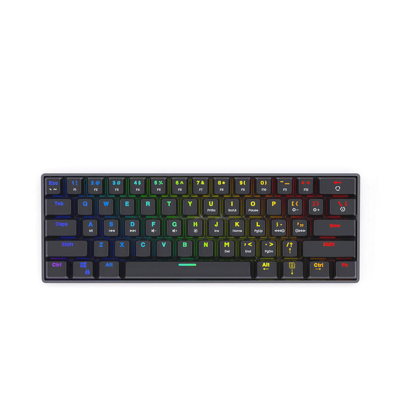 Savio teclado ingles mecÁnico blackout blue (outemu blue), negro