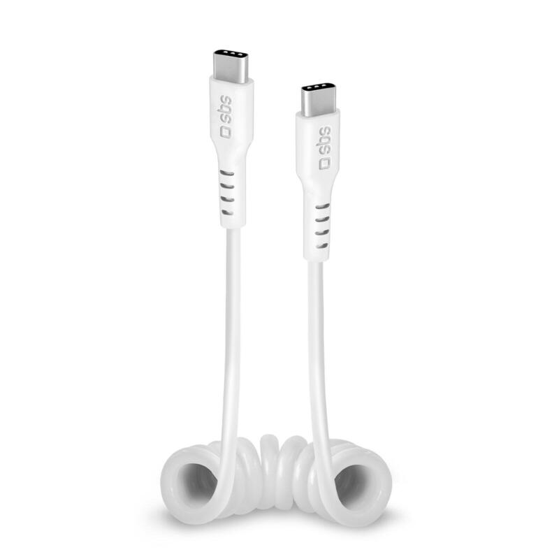 Sbs tecabletypccs1w cable usb 1 m usb 3.2 gen 1 (3.1 gen 1) usb c blanco