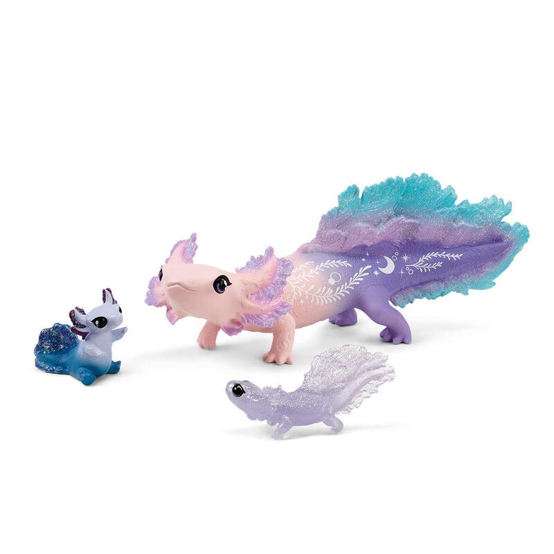 Schleich bayala axolotl discovery set, figura 42628