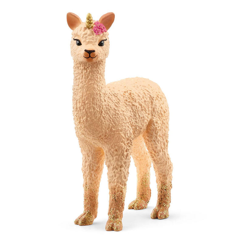 Schleich bayala llama cachorro de unicornio, figura de juguete