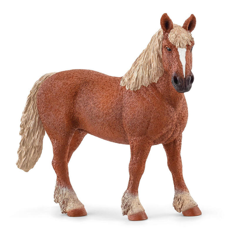Schleich horse club figura de juguete de yegua belga 13941