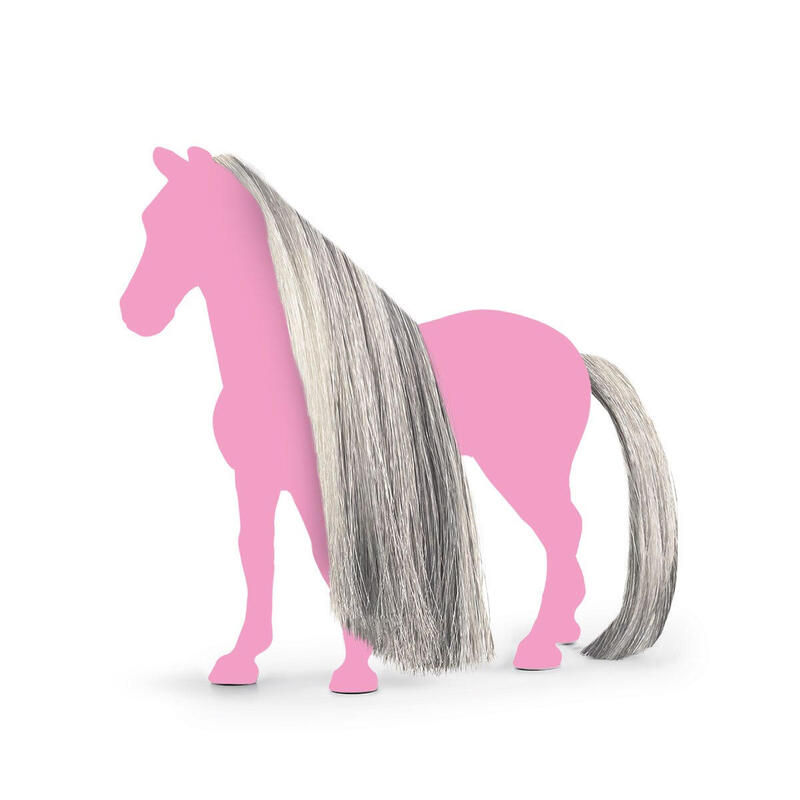 Schleich horse club sofia’s beauties – belleza del cabello caballos gris 42652