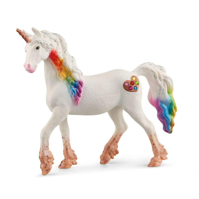 Schleich yegua unicornio arcoÍris bayala 70726