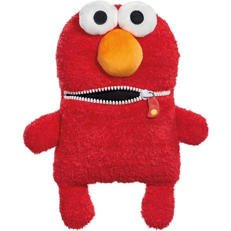 Schmidt juega al comedor de preocupaciones elmo, peluche (rojo, tamaño: 27,5 cm)