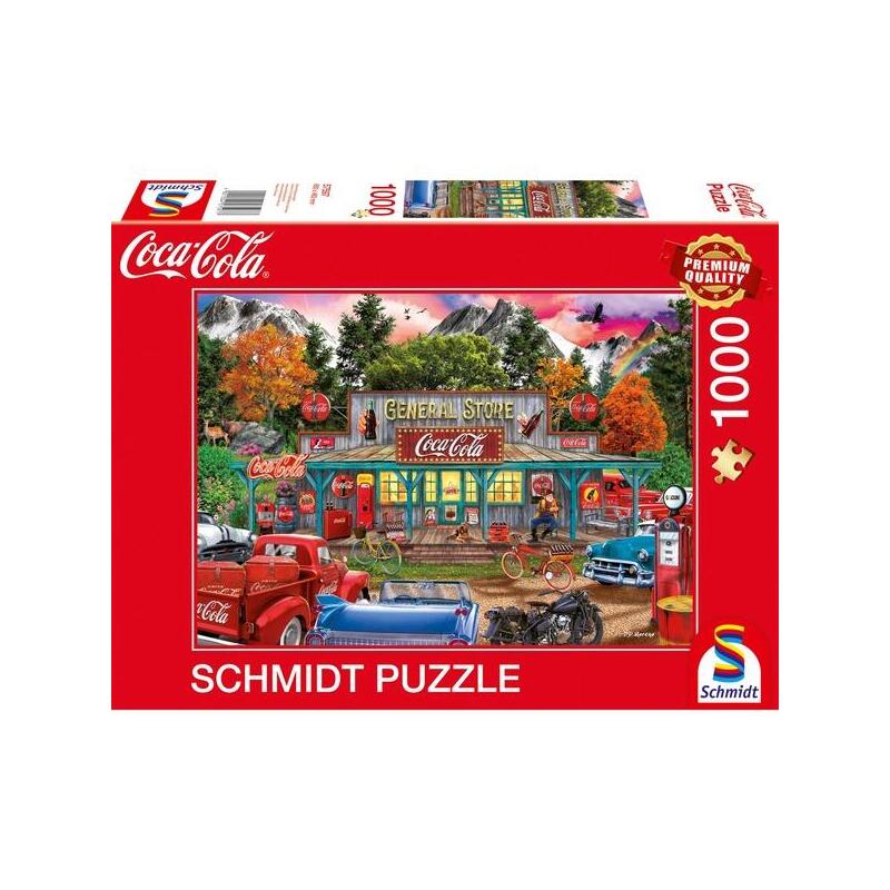 Schmidt spiele coca-cola – store, puzzle 57597