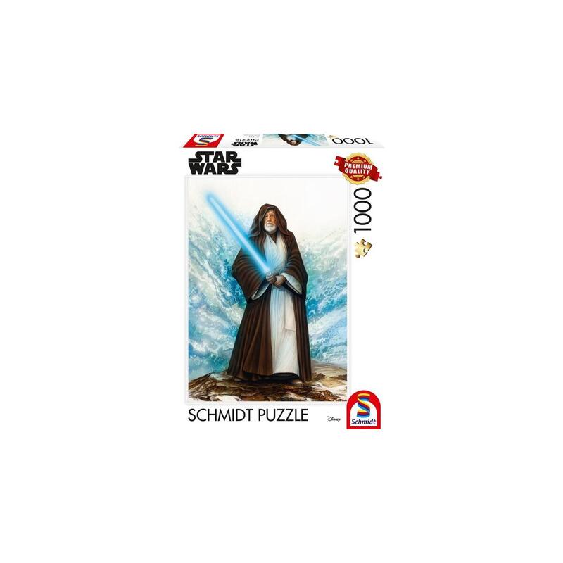 Schmidt spiele star wars – el maestro jedi, rompecabezas (1000 piezas)  57593