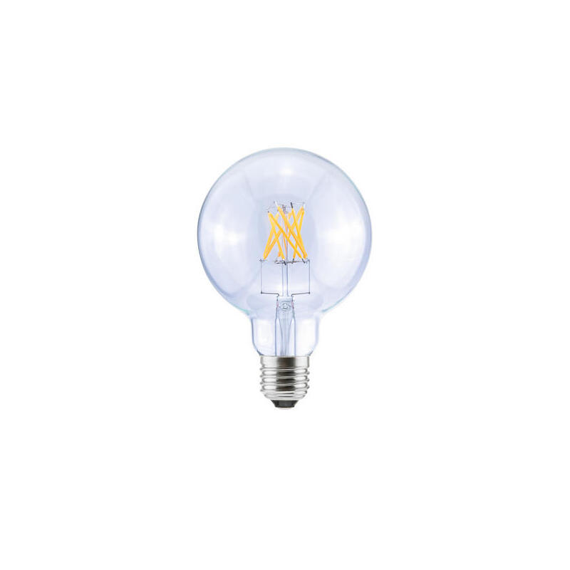 Segula led globe 95 klar e27 6,5w 2700k dimmbar
