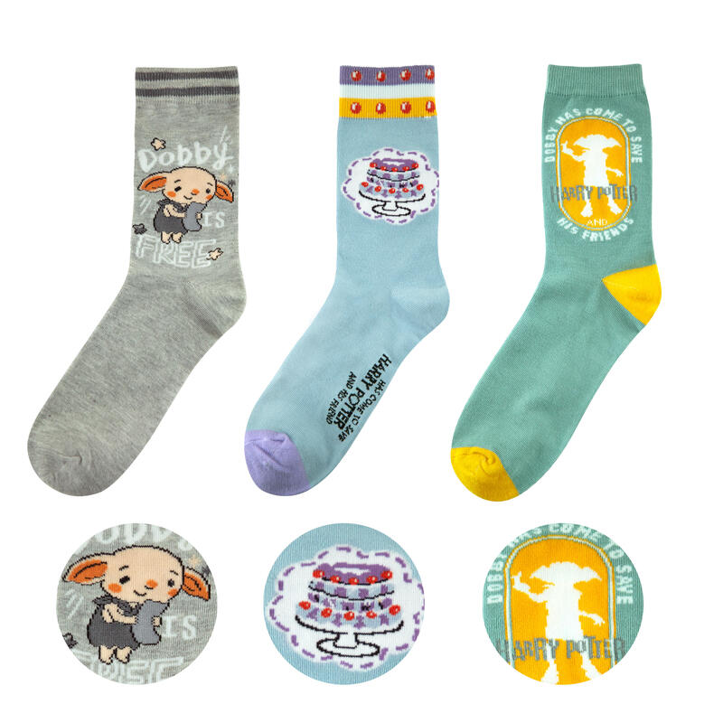 Set 3 pares de calcetines cinereplicas harry potter dobby