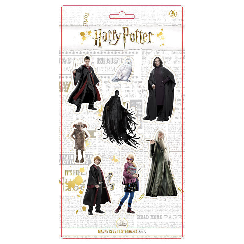 Set 8 imanes personajes harry potter