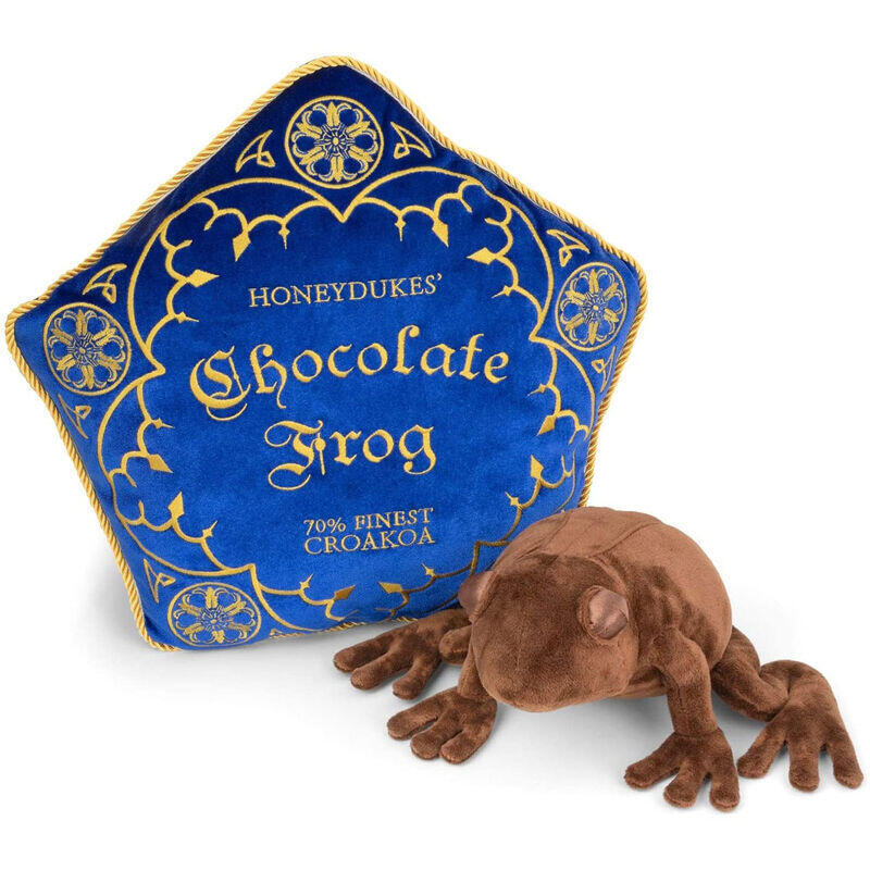 Set cojin + peluche rana chocolate harry potter