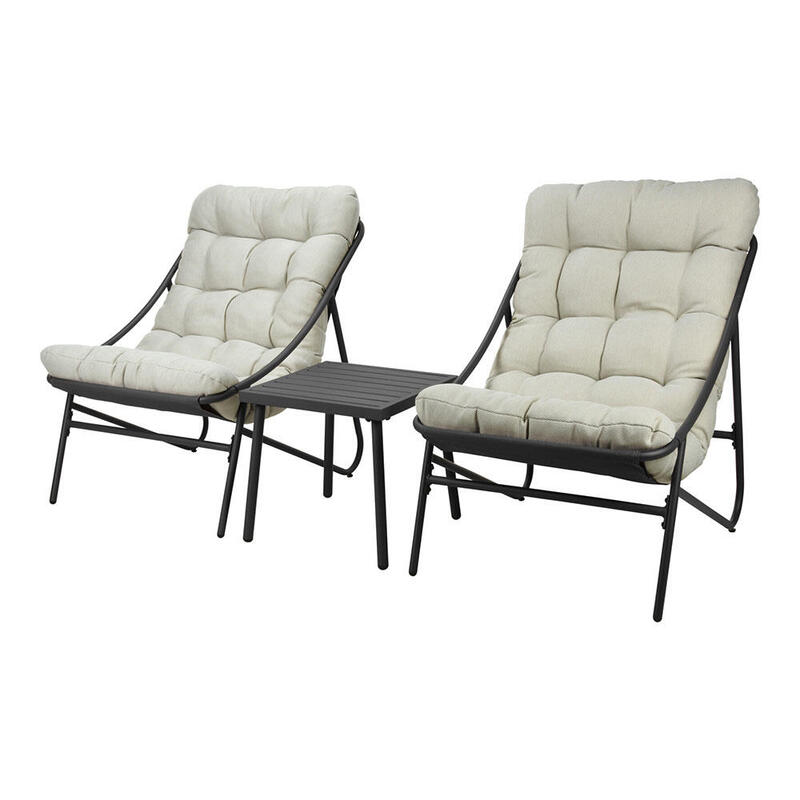 Set de jardÍn de 3 piezas con cojÍn incluido