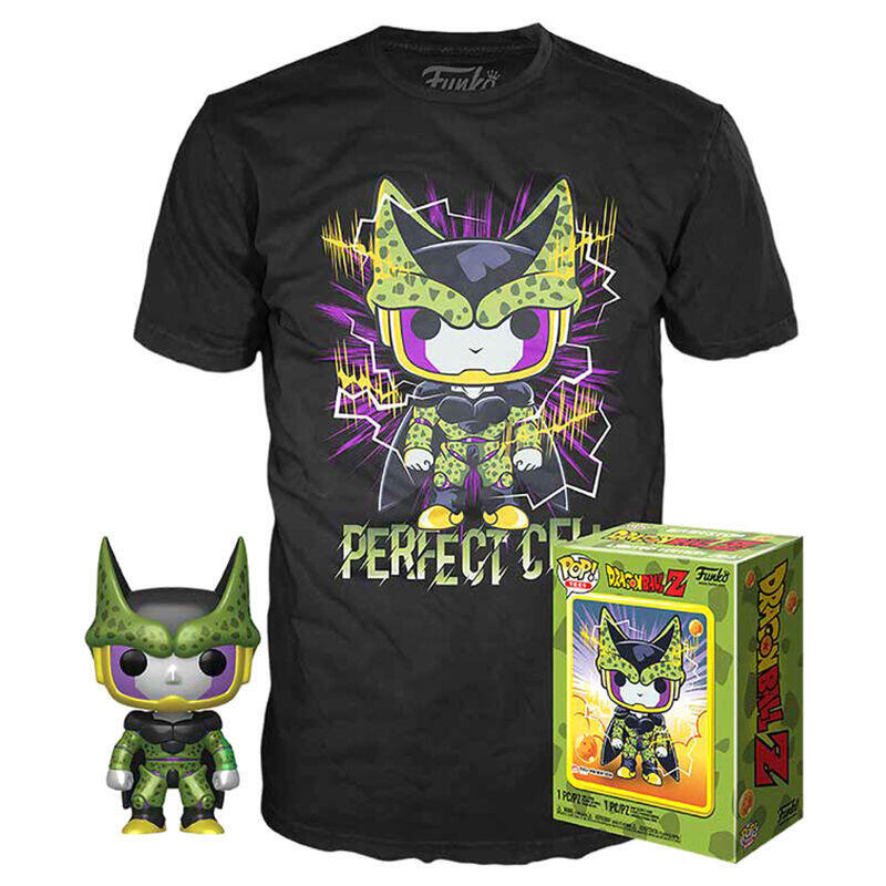 Set figura pop &38, tee dragon ball z perfect cell