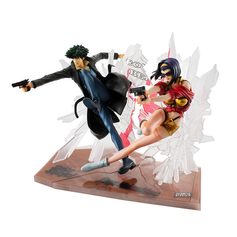 Set figura spike and faye cowboy bebop 22cm