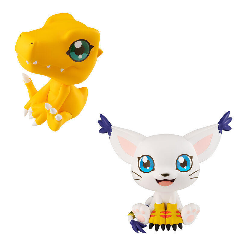 Set figuras agumon and tailmon lookup digimon adventure 11cm