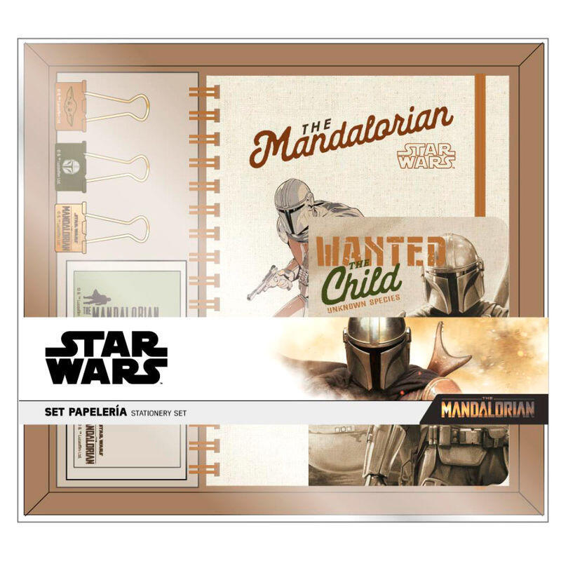 Set papeleria yoda child the mandalorian star wars