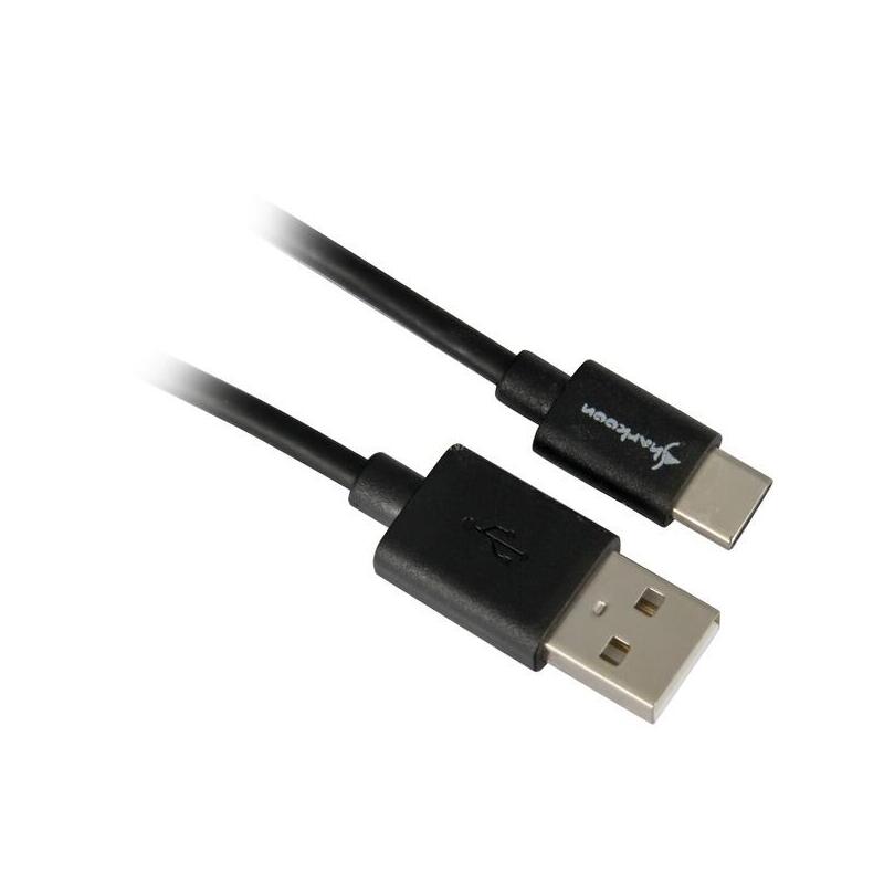 Sharkoon usb 2.0 cable, usb-a stecker  usb-c stecker 4044951021611