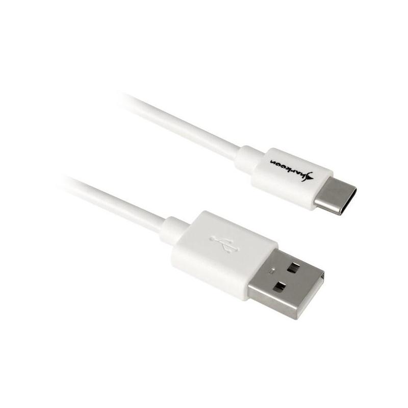 Sharkoon usb 2.0 cable, usb-a stecker  usb-c stecker 4044951021659