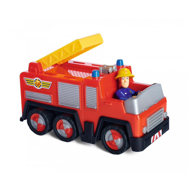 Simba bombero sam jÚpiter con figura de sam rojo/amarillo 109252505