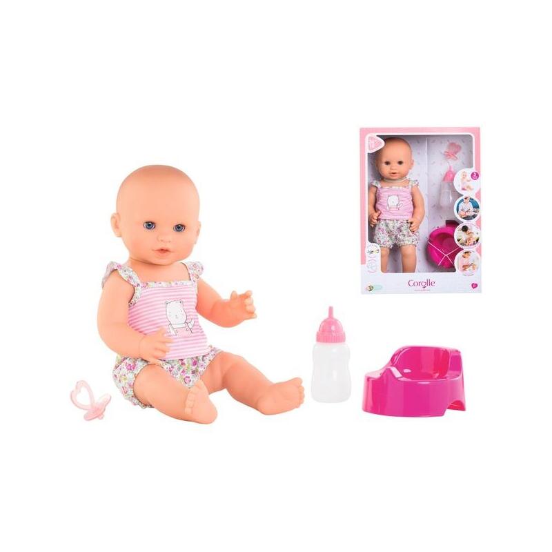 Simba corolle mon grand poupon emma bebida+baÑo hÚmedo muÑeca bebÉ