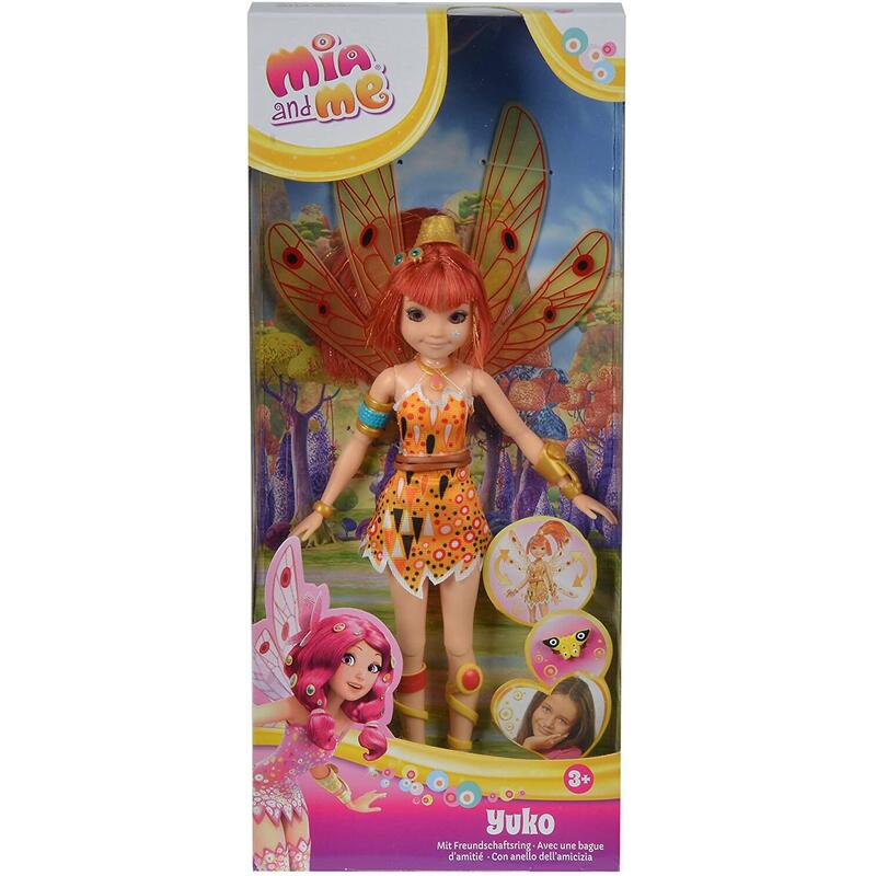Simba ¡- mia and me nueva muÑeca yuko con ojos de cristal