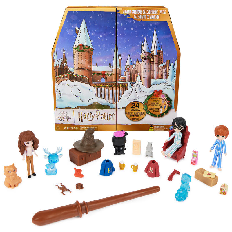 Spin master harry potter magical minis calendario de adviento 2023, 6067358