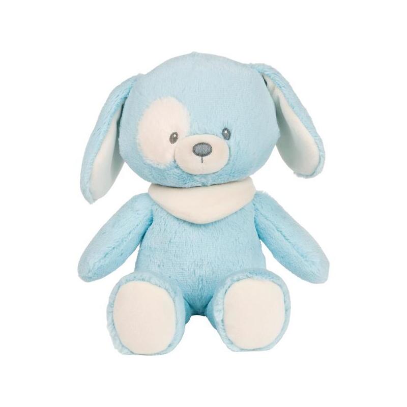 Spin master perro de peluche de material 100% reciclado, azul claro/blanco 6066015