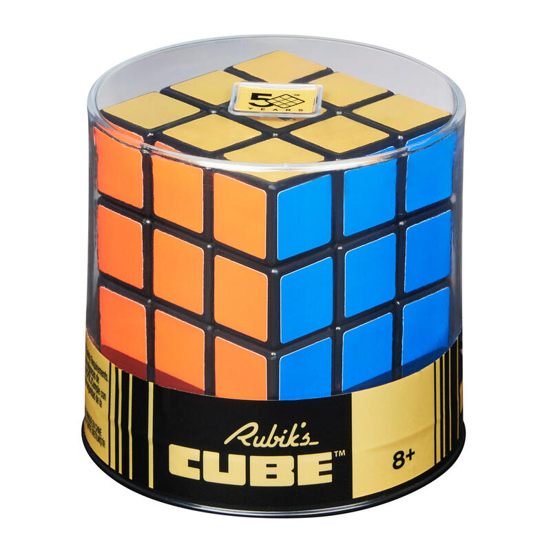 Spin master rubik’s – cubo retro 3×3 – 50 aniversario, juego de habilidad 6068726