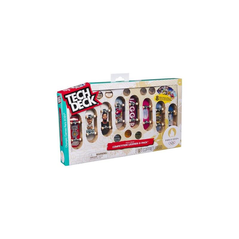 Spin master tech deck – paquete competition legends, 6070368