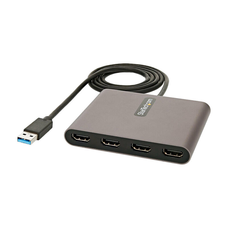 Startech adaptador usb 3.0 a 4x hdmi – usb-a a 4 m