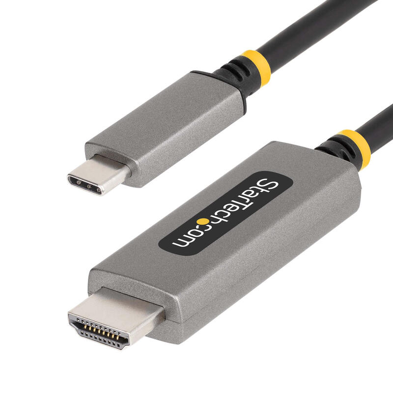 Startech cable 2m usb-c a hdmi – 8k 60hz – 4k 144hz – hdr10 alt dp