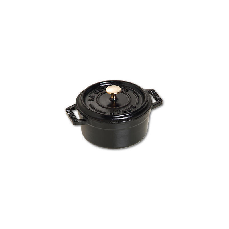 Staub minis, sartÉn, negro, hierro fundido, 0,25 l, 10 cm, 700 g
